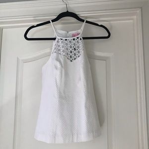 Lilly Pulitzer NWT White Top Size 0